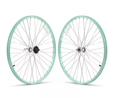 Firmstrong Beach Cruiser Bicycle Wheelset Front And Rear 26 / 1-spd Mint Green • $112.82