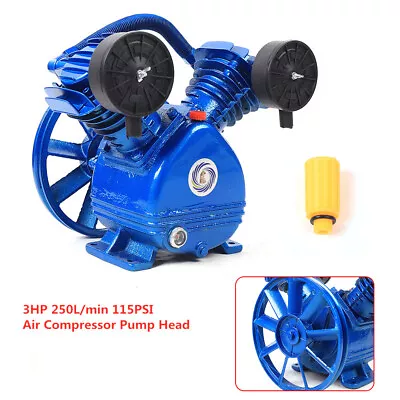 Replacement Air Compressor Pump Single Stage V Style Twin Cylinder 3 HP 2-Piston • $121