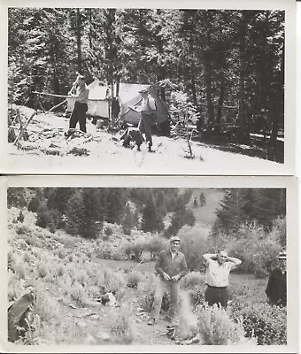 Snapshot Photo Montana 1940s Gold Mining Montana Postcard Sized • $7.99