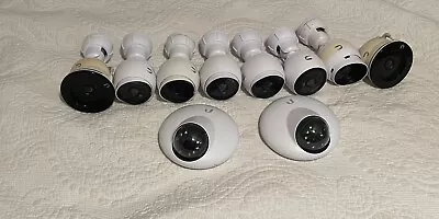 *Lot Of 8” Ubiquiti UniFi  UVC-G3-Bullet Video Cameras **FOR PARTS** Plus 2 Dome • $199.99