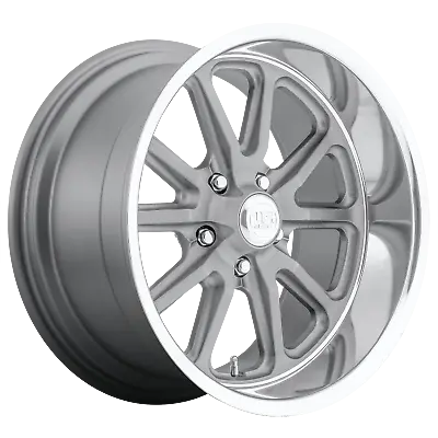 18x9.5 US Mags U111 RAMBLER MATTE GUN METAL MACHINED Wheel 5x4.75 (1mm) • $314