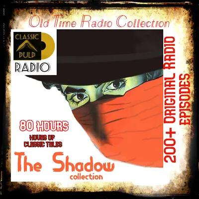 $11.49 • Buy The Shadow -   - Orson Welles Radio Show Episodes - Detective Crime Mystery.