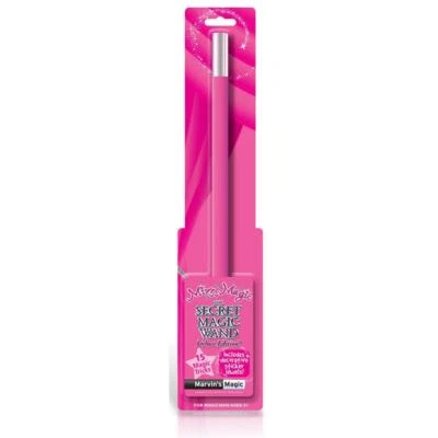 £6.99 • Buy Marvin's Magic Mizz Secret Wand Childrens Magicians Pink Gift With 15 Tricks