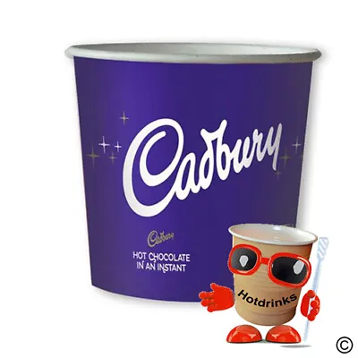 £26 • Buy Cadbury Hot Chocolate, 76mm In Cup, Incup Vending Drinks [100, 200 Or 375 Cups]
