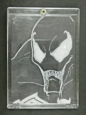 Venom Marvel Painted Heroes Original Sketch Card 1 Of 1  • $129