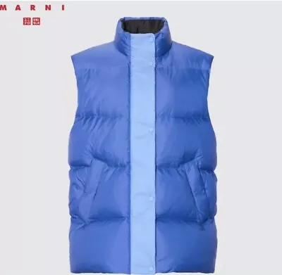 Marni Oversized Down Vest Uniqlo Unisex Puffer Jacket Medium • $100