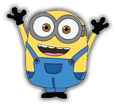 Minions Cartoon Jerry Sticker Bumper Decal  - ''SIZES'' • $3.75