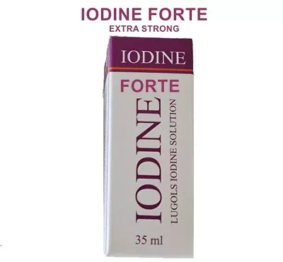 Lugols Iodine 35ml FORTE EXTRA STRONG • $19.95