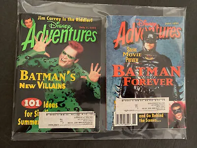 Lot Of 2 * Disney Adventures Magazine * 1995 * JUNE JULY * #DA-L295-JJ • $16.99