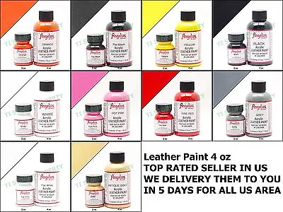 Angelus Brand Acrylic Leather Paint Waterproof 4oz • $6.99