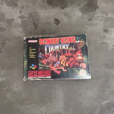 $80 • Buy Donkey Kong Country Nintendo SNES AUS PAL Version Boxed Without Manual🔥TESTED🔥