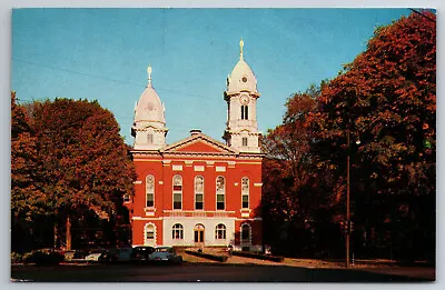 Vintage Postcard PA Franklin Court House Venango County Old Cars -5131 • $1.97