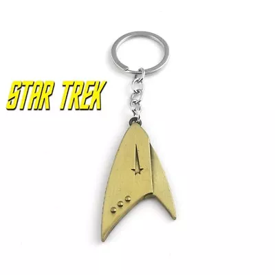 Star Trek Discovery Commander Communicator LOGO Keychain Toys Key Chain TNG TOS • $10