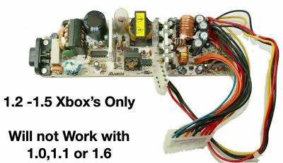 Official Original Xbox Internal DELTA PSU Power Supply Unit Version 1.2-1.5 Only • £12