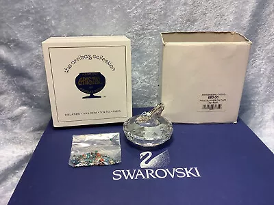 Swarovski Crystal Arribas Slipper On Faceted Box 14014006. MIB • $85