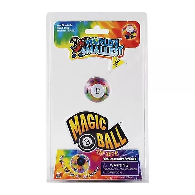 World's Smallest Magic 8 Ball Tie-Dye Figure • $9.99