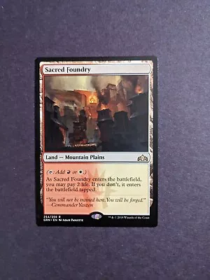 MTG Sacred Foundry Guilds Of Ravnica [254/259 NM] Regular • $15