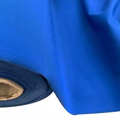 Blue Waterproof Fabric Laminated 2 Ply Material Jackets Outdoors Soft Feel 150cm • £7.95