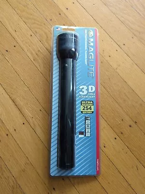 Maglite Heavy-Duty Incandescent 3-Cell D Flashlight Black • $24