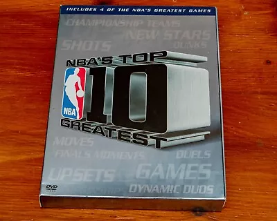 NBA's Top 10 Greatest - Sports DVD Box Set - NTSC USA • £11.99