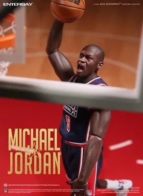 Enterbay Michael Jordan (Barcelona 1992) 1/6 Scale Limited Edition Figure • $375