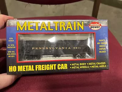 Model Power Metal Train #2214 HO Scale Pennsy 40' Metal Quad Hopper #5911 • $19.99