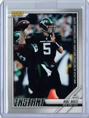 2021 Panini Instant #86 Mike White 1st Official New York Jets Football Card /267 • $7.95