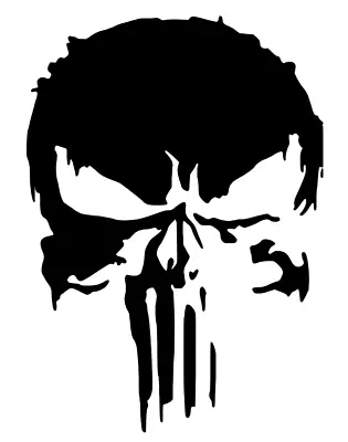 Punisher Skull Premium Vinyl Decal • $32.95