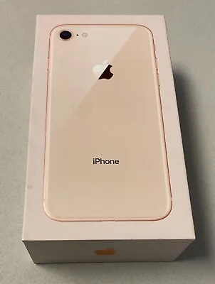 BOX ONLY Apple IPhone 8 Pink Rose Gold 64GB • $2.99