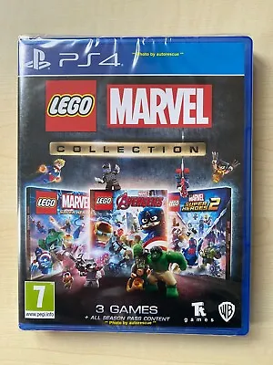 LEGO Marvel Collection (Triple Pack Super Heroes 12 +Avengers) Playstation PS4 • £18.69