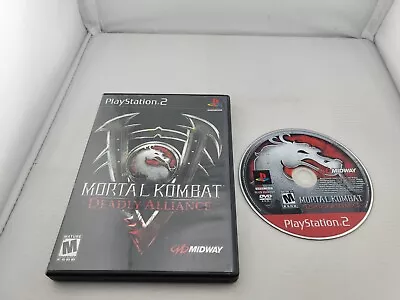 Mortal Kombat: Deadly Alliance Original Playstation 2 PS2 With Case Great Shape • $18.99