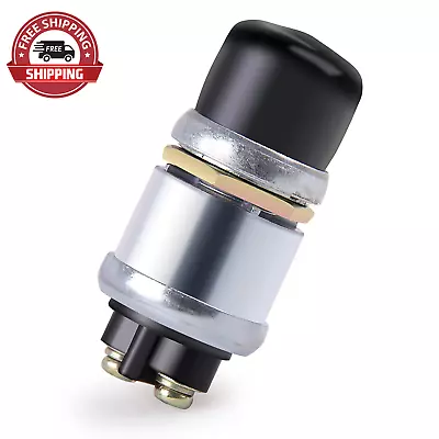 Engine Start Push Button Momentary Start Switch 12V / 24V Weatherproof Push Butt • $12.91