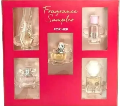 (5) Fragrance Sampler For Her Macy’s Versace Moschino Azzaro Karan NEW • $29.92