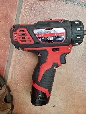 Milwaukee M12 BDDX Cordless Drill Driverwhat U C Is What U Get Good Working Orde • £46.26