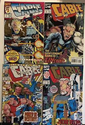 Lot Of 4 CABLE #125 1993 Volume 1 + Cable #1 Blood + Metal 1992 Marvel Comics • $4.98