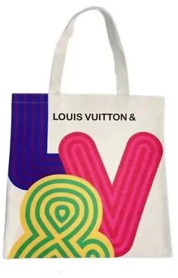 LOUIS VUITTON Limited Ed. Canvas Eco Tote Shinsen Exhibition NEW Ships From USA. • $44.90