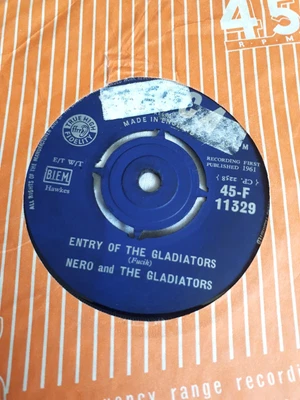 £3.99 • Buy Nero And The Gladiators - Entry Of The Gladiators - Boots - Decca Ex+