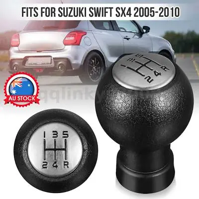 $17.99 • Buy 5 Speed Gear Shift Lever Stick Knob For Suzuki Swift 05-10 SX4 07-13 ALTO 