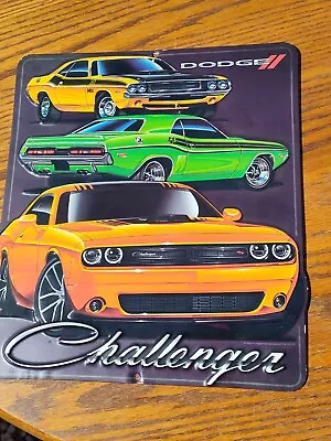 NEW Dodge Challenger Metal Sign RT Man Cave Garage 11.75” X 13” • $20