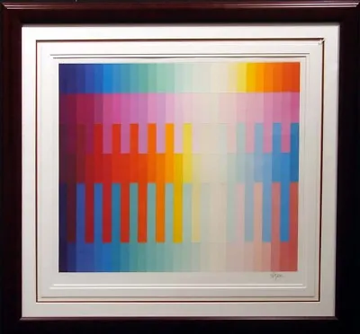 $4500 • Buy Yaacov Agam From The Magic Rainbow Series Signed & Numbered Art Serigraph L@@K!