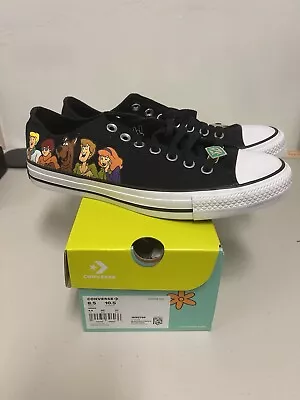 Size 8.5 - Converse Scooby-Doo X Chuck Taylor All Star Low Mystery-Solving Gang • $180