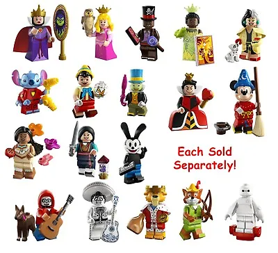 LEGO 71038 DISNEY 100 Series 3 Minifigures - Baymax Stitch Pocahontas -You Pick! • $21.99