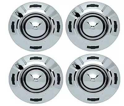 OER Reproduction Chrome Plated Hub Cap Set 1957-1960 Chevy Pickup Truck 1/2 Ton • $359.98