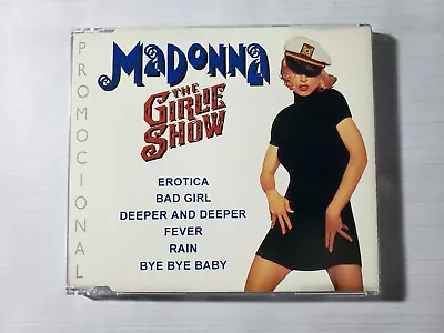 $1699.99 • Buy Madonna The Girlie Show EP Tour BRAZIL Promo CD Single- Sex Finally Enough Love