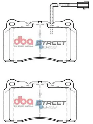 DBA Street Series Brake Pads Fits Alfa Romeo 156 3.2 932 GTA (932AXB) (DB2067SS) • $63.74