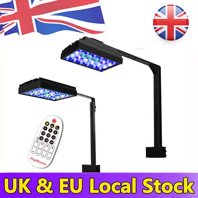 DSunY Timer Led Aquarium Lighting Nano Marine Reef Coral Tank Lamp With Arm Kit • £59.99