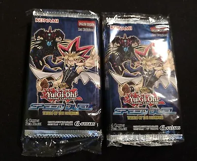 Yu-Gi-Oh! Speed Duel: Trials Of The Kingdom - 10x Sealed Booster Packs (1st Ed) • £12.99