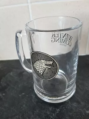 Game Of Thrones Glass Tankard - Stark • £9.50