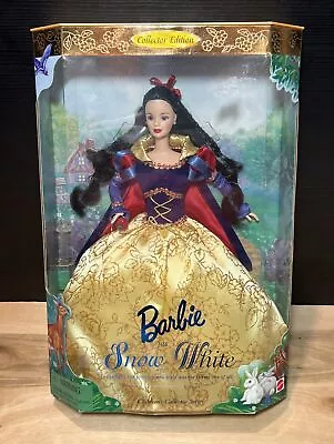 Vintage Mattel 1998 Barbie As Snow White Barbie Doll Collector Series #21130 New • $54.68