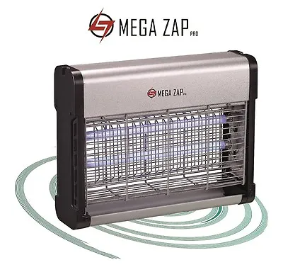 Megazap Pro Electric Fly Zapper / Bug Insect Killer Grid - 16w 30w 40w • £9.95